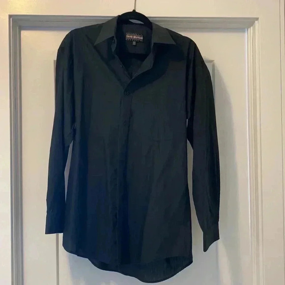 Black David Brandon Dress Shirt - Picture 2 of 7